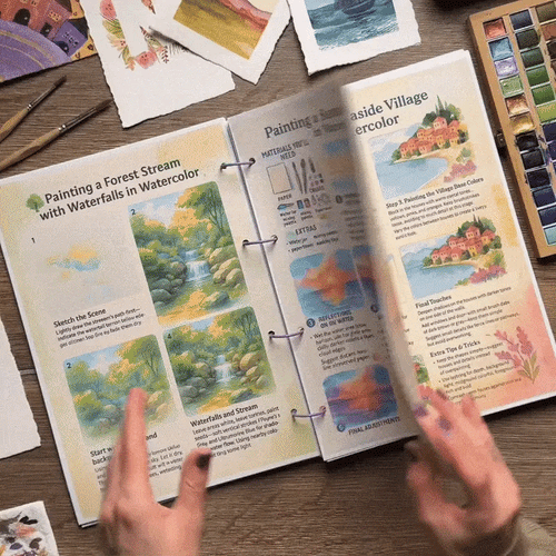 1.000+ Free Watercolor Techniques